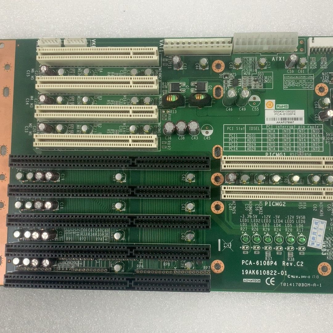 研华PCA-6108P4底板实物图