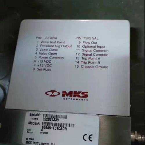 MKS 649A51T51CADR质量流量计  库存