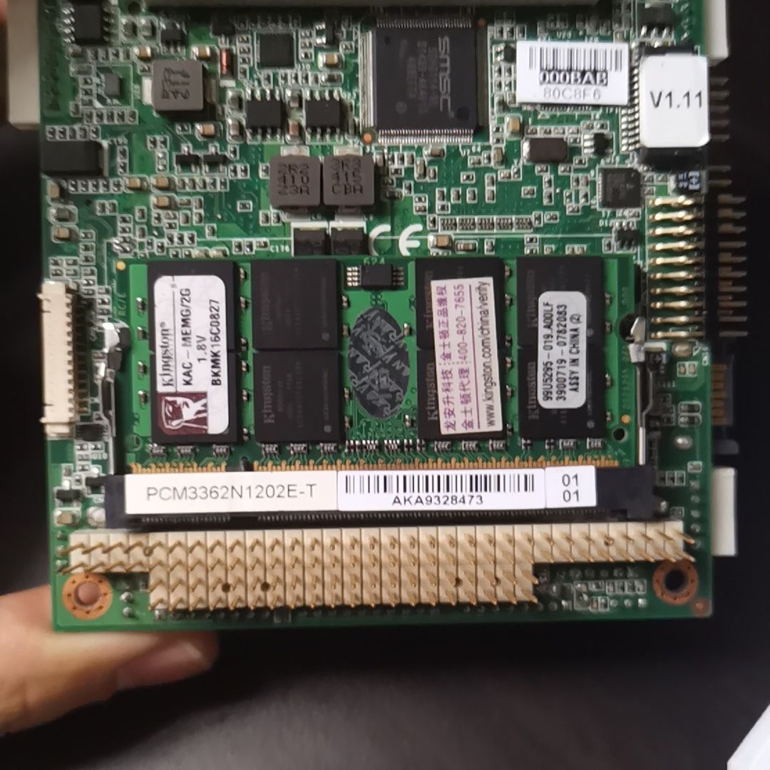 研华嵌入式PC104工控板PCM3362N1202E-T 仅