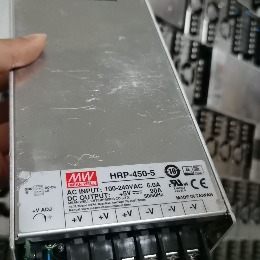 出明纬HRP-450-5开关电源 5V 90A 450W