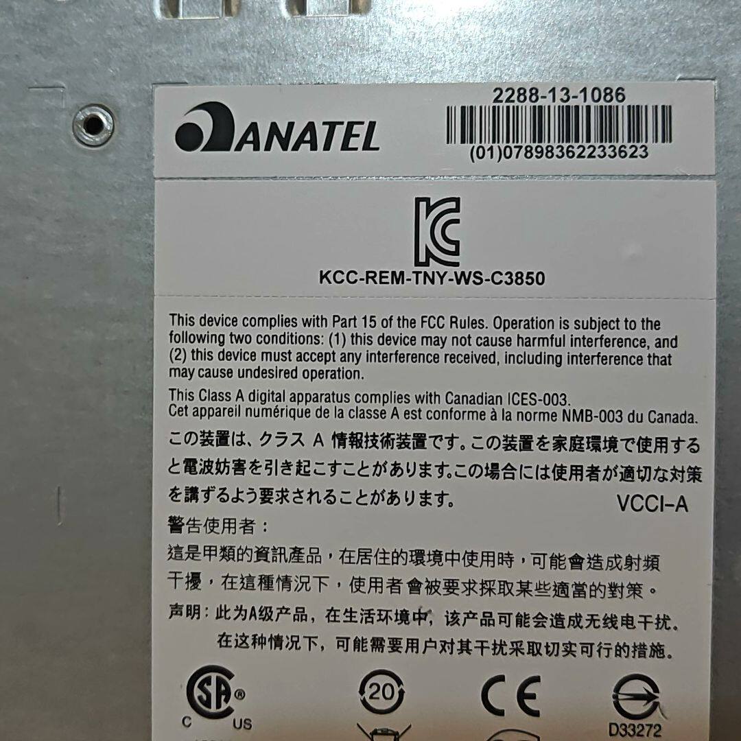 WS-C3850-48T成色如图实拍 机器 包好