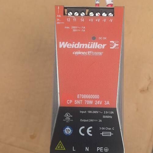 魏德米勒 Weidmuller CP SNT 70W 24V
