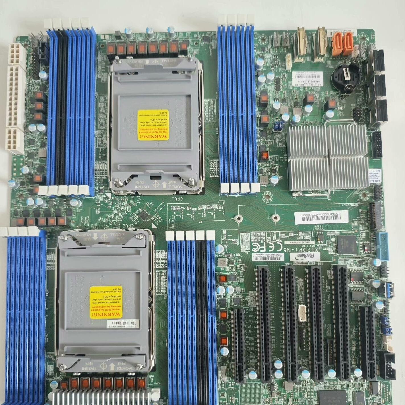超微 X12DPI-N6   双路主板  带有远程管理端口