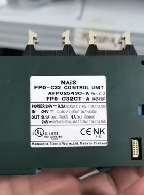 NAiS控制单元 FPO-C32 CONTROL UNI