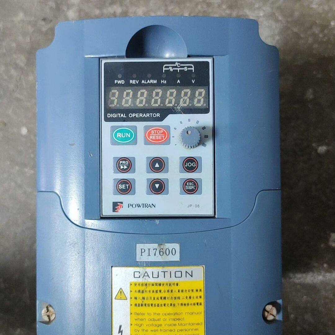 普传变频器PI7600 R75G3 0.75kw  380v