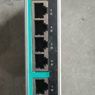 MOXA摩莎EDS 5口百兆工业以太网交换机 205A
