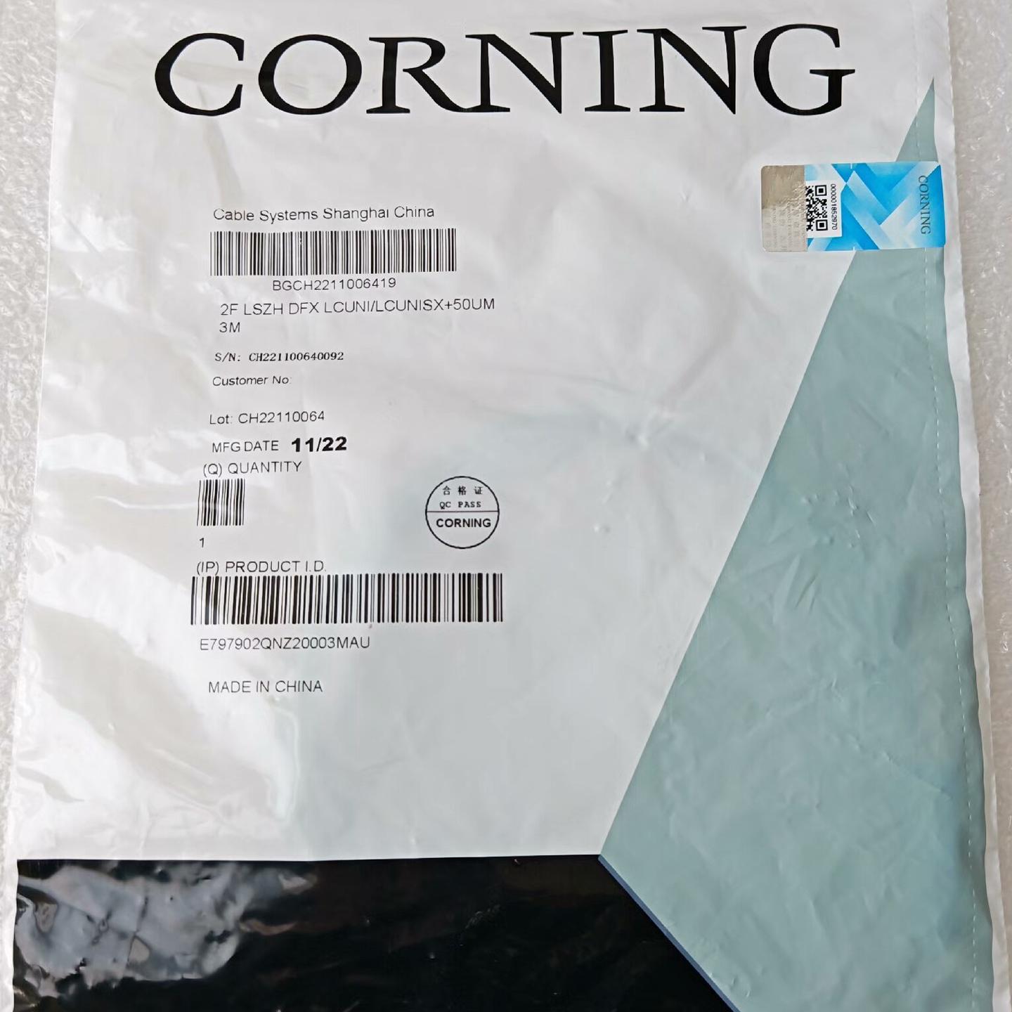 康宁 多模OM4光纤跳线  LC-LC2米3米万兆多模O