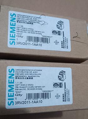 3RV2011-1AA10 断路器 德国进