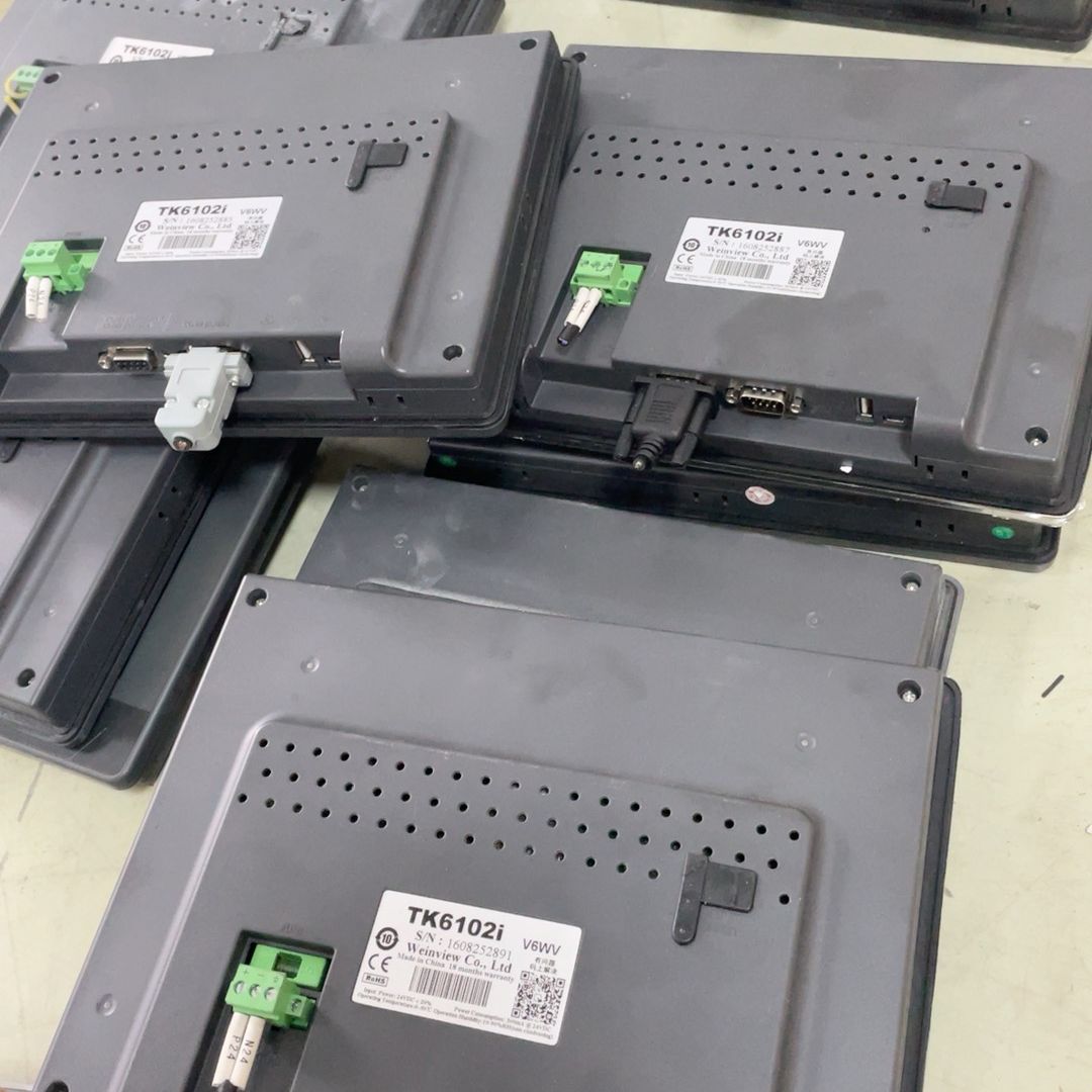 威纶触摸屏TK6102i V6WV 拆机 10寸显示屏