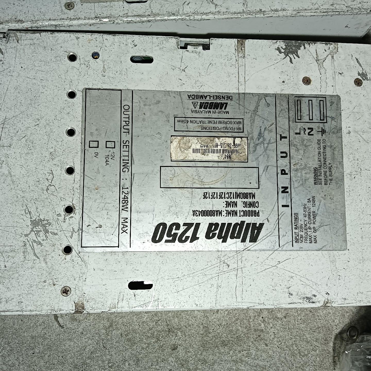 兰达LAMBDA  Alpha1250W  MA800004