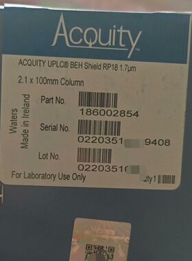 色谱柱186002854 ACQUITY UPLC BEH