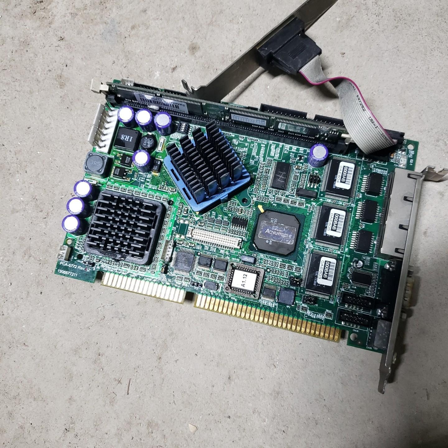 研华工业主板PCA-6772 Rev.A2 带64M SDR