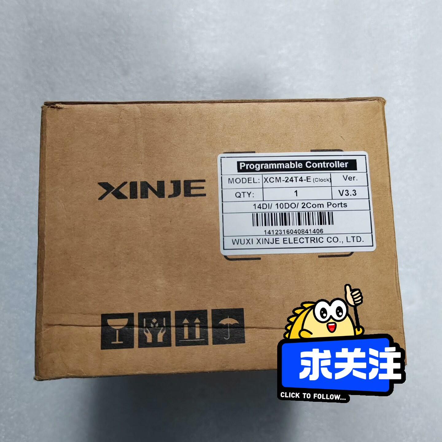 XCM-24T4-E PLC  未使用 盒码