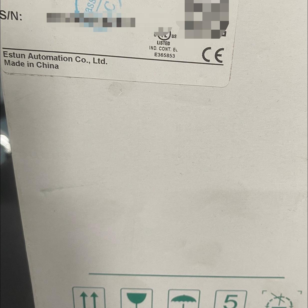 埃斯顿机器人专用伺服ED3L-20DEA-FS02