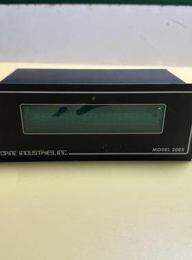 VORNE INDUSTRIES 2005显示器 实物拍摄