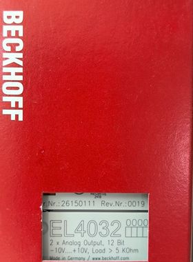 倍福 BECKHOFF EL4032 模块  功能正