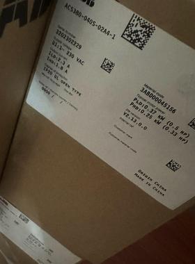 ACS380变频器ACS380-040S-02A4-1