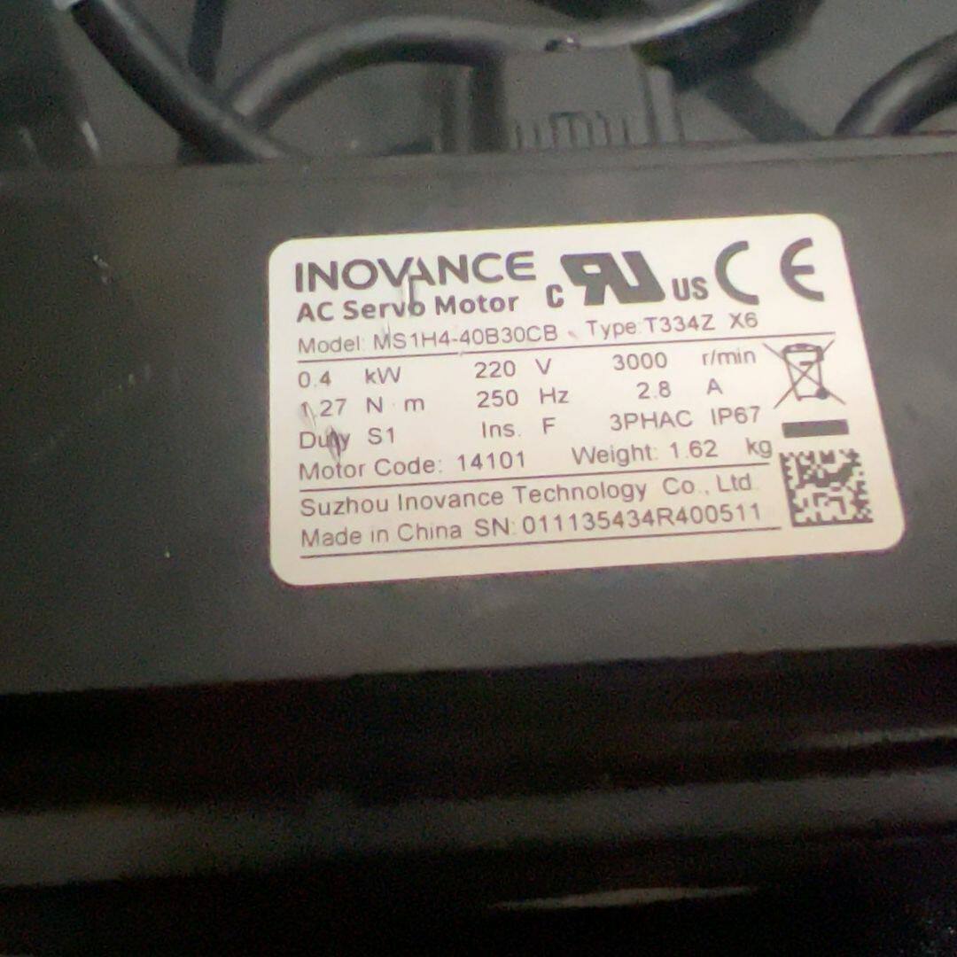 【宝贝】汇川伺服电机MS1H4-40B30CB-T334