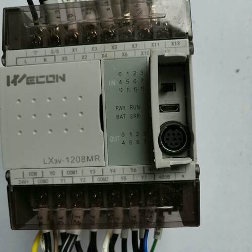维控PLCLX3V一1208MR一A2 拆机 成色不错