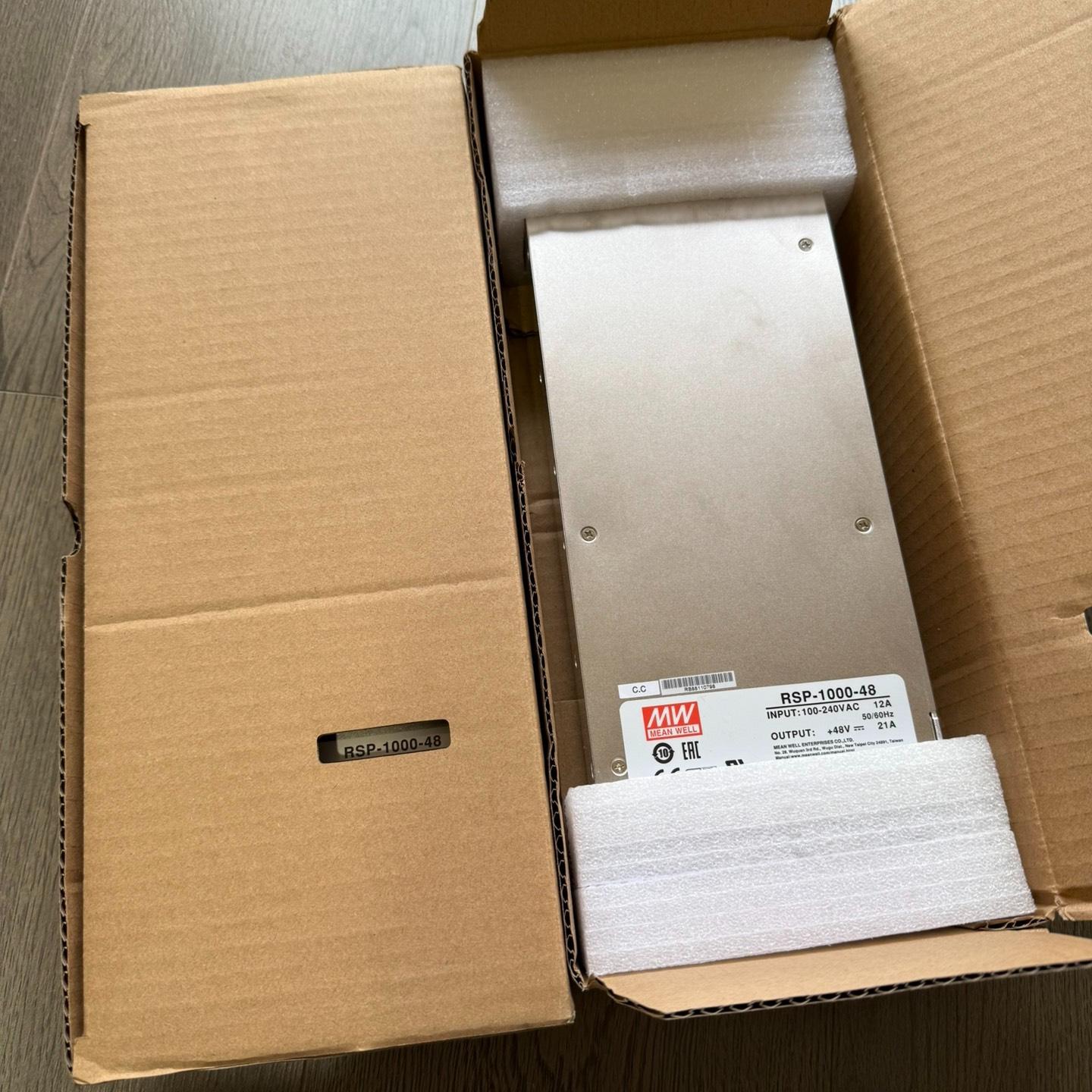 明纬电源RSP-1000-48高效PFC电源 1000W 4