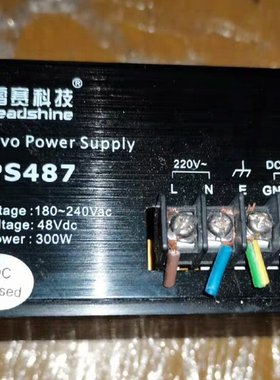 雷赛SPS487步进伺服电源 输入电压180-240Vac
