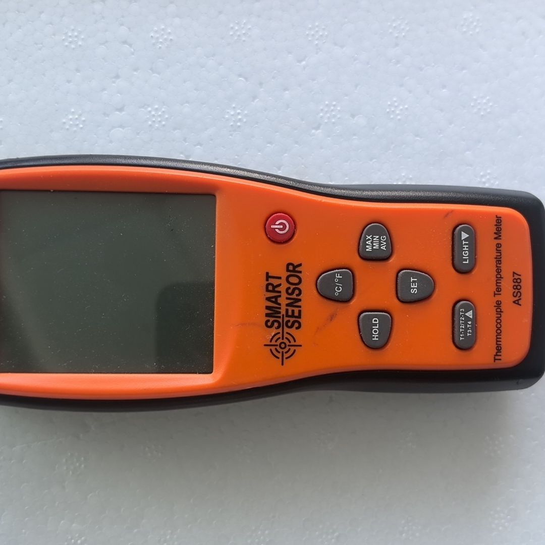 希玛AS887热电偶测温仪 高精度K型接触式多双通道电子温度
