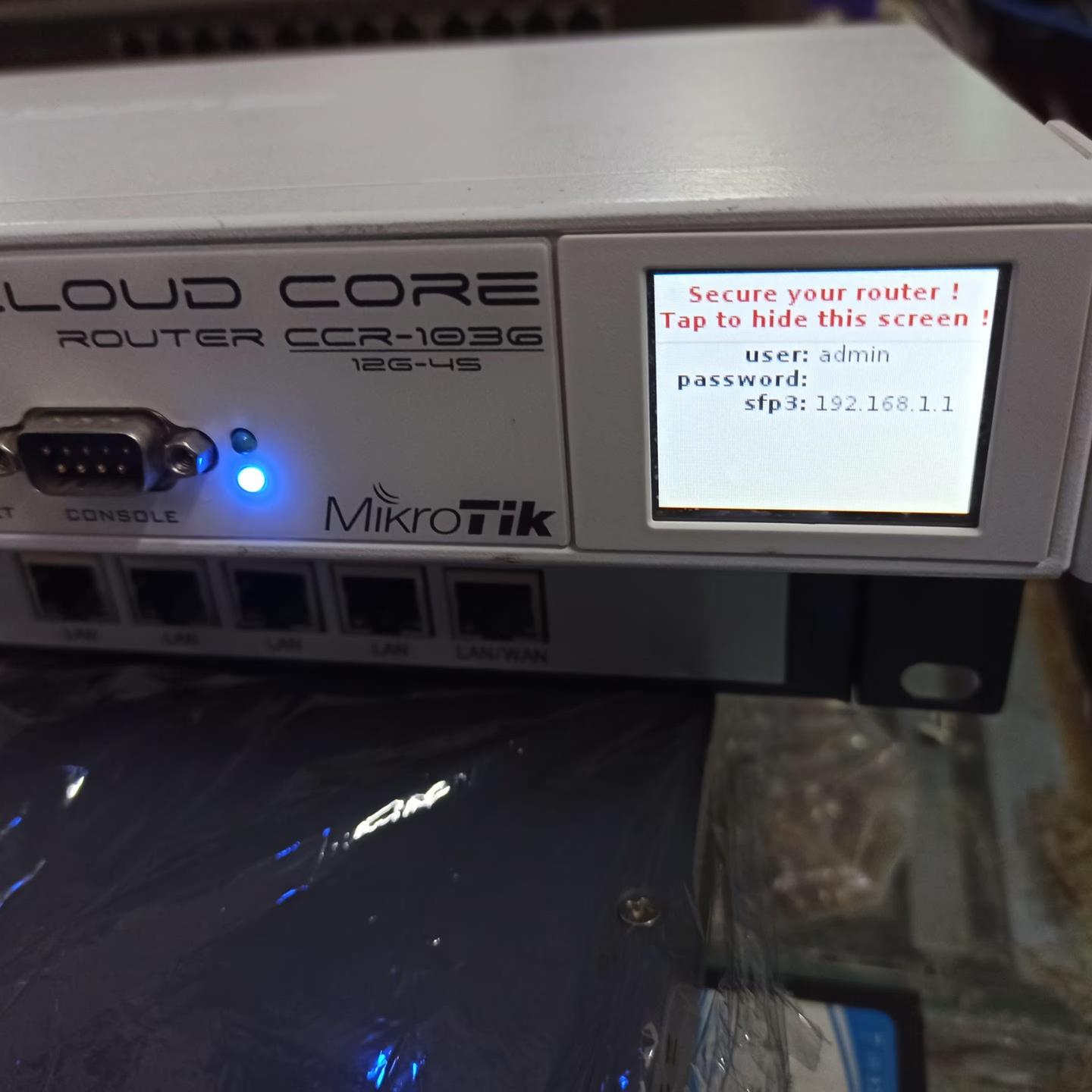 MikroTik CCR1036-12G-4S企业路由器 保