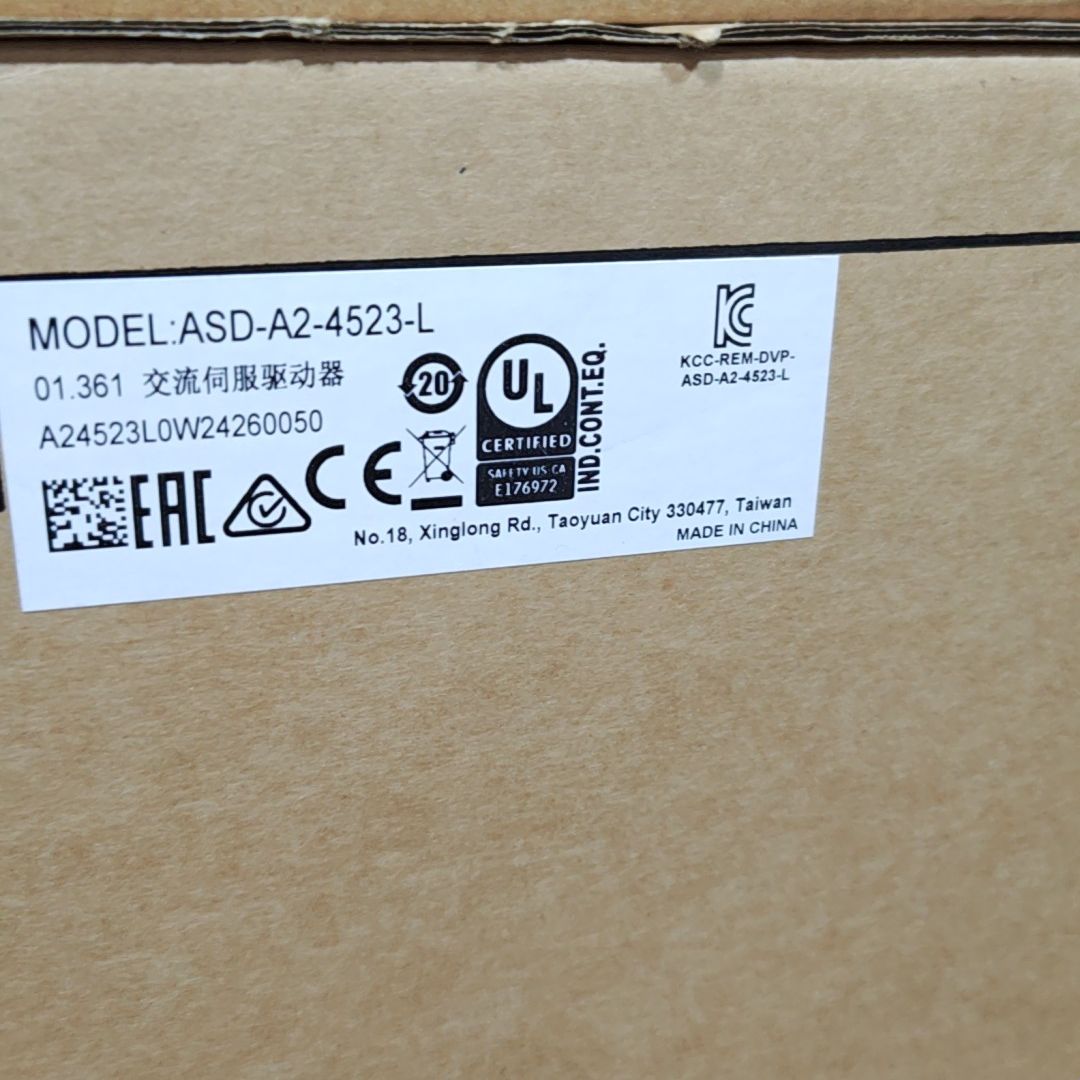 台达伺服驱动器ASD-A2-4523-L 库存 原