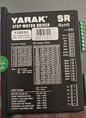 Y拆机信浓YARAK 57步进驱动器  Y2SED2