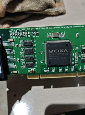 拆机台湾 MOXA CP-104UL RS232 4串口