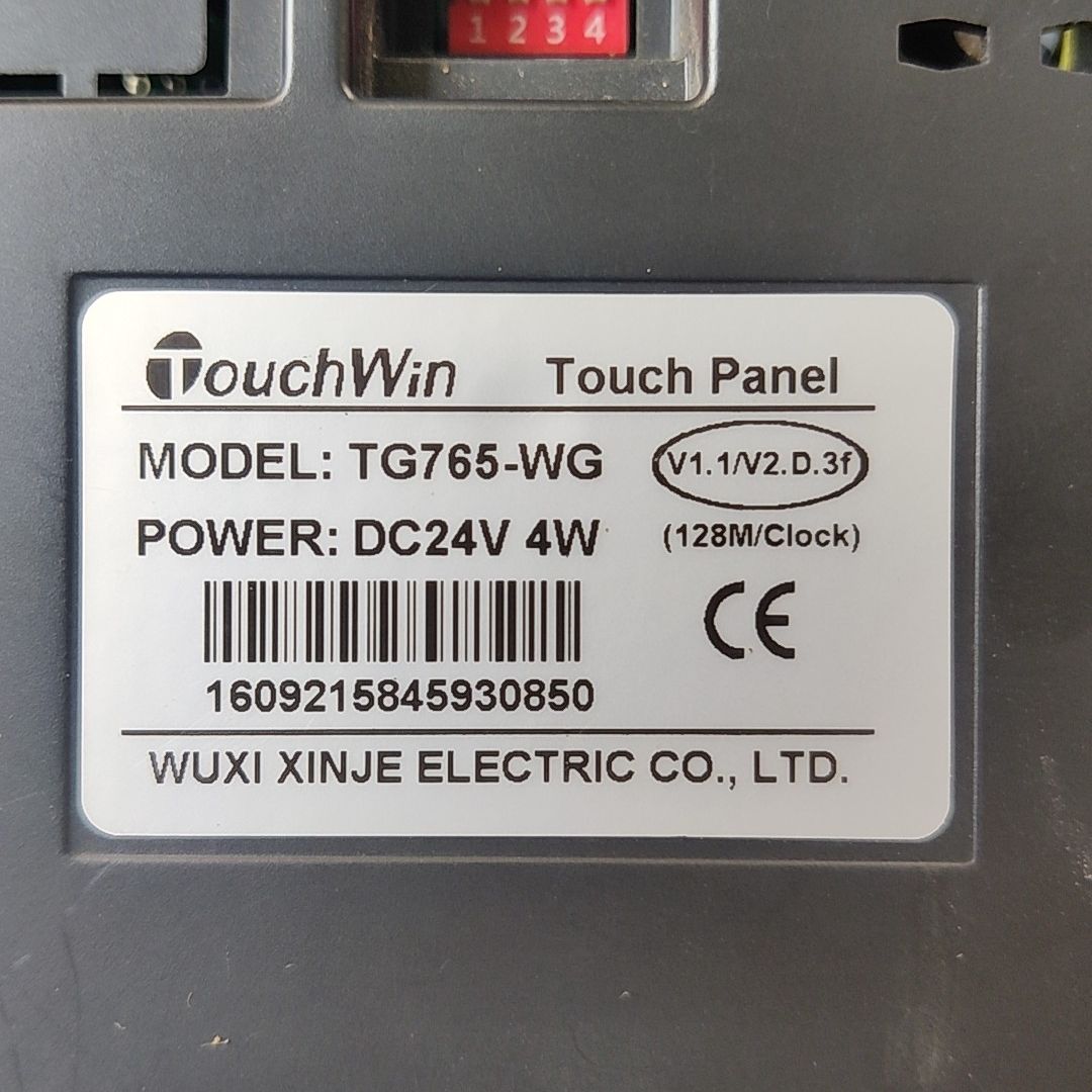 触摸屏TG765-WG 拆机功能正常成色如图实物拍摄
