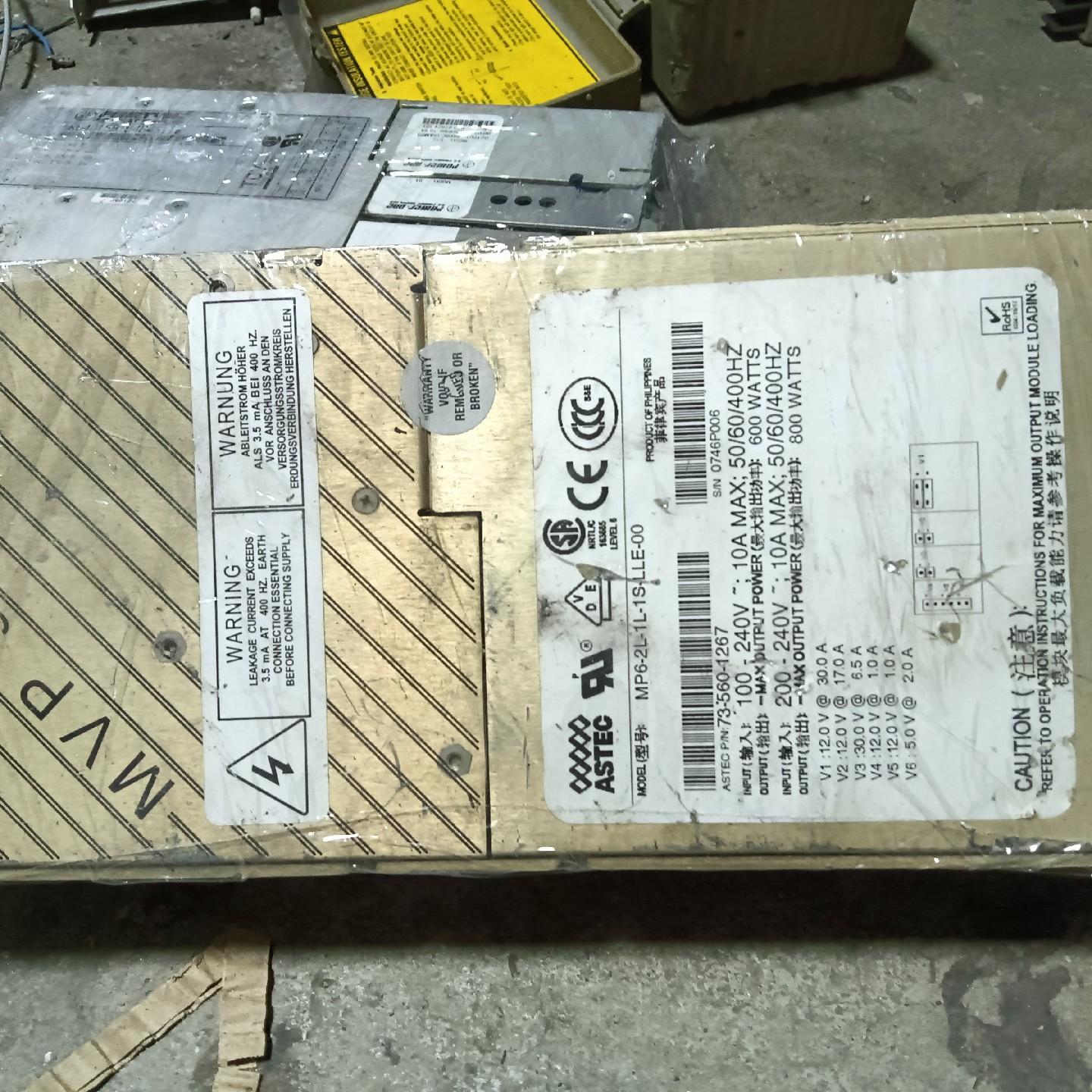 美国雅达ASTEC  MP6-2L-1L-1S-LLE-00