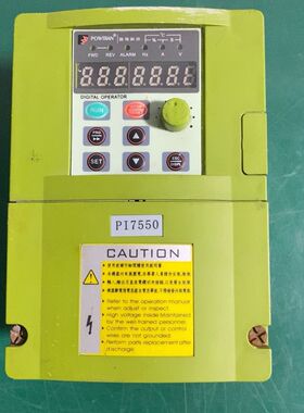 普传变频器PI7550  R75G1 实物拍摄