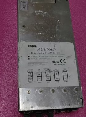 日本科索COSEL ACE650F工控电源 型号AC6-ZD