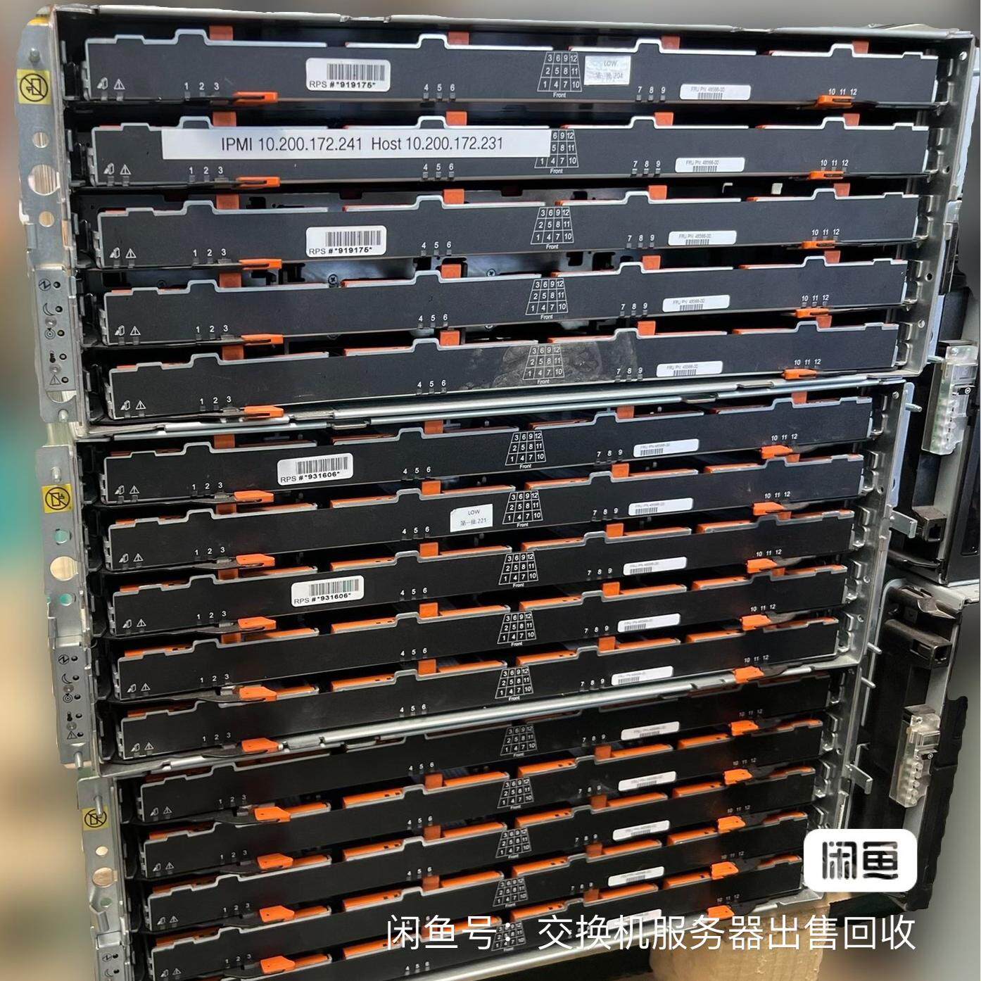 机房下架 60盘3.5储存 NetApp DE6600储存