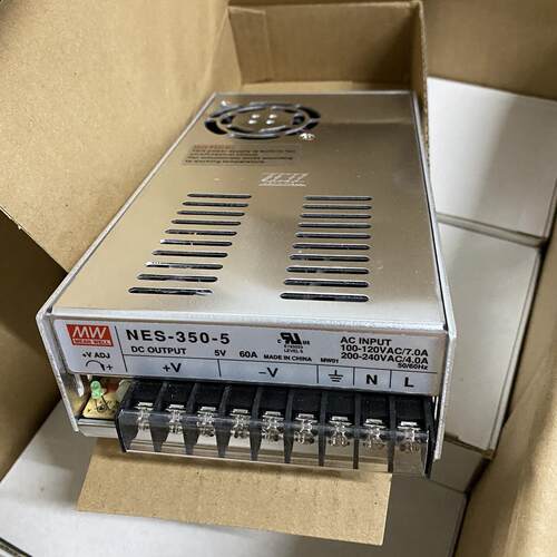 台湾明纬5V60A显示屏电源NES-350-5