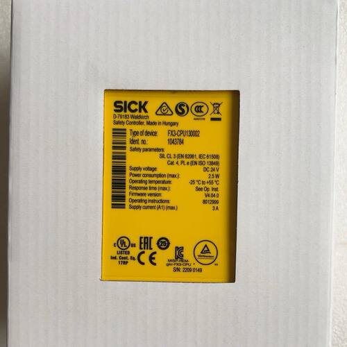 西克SICK FX3-CPU130002安全控制器 型号订货