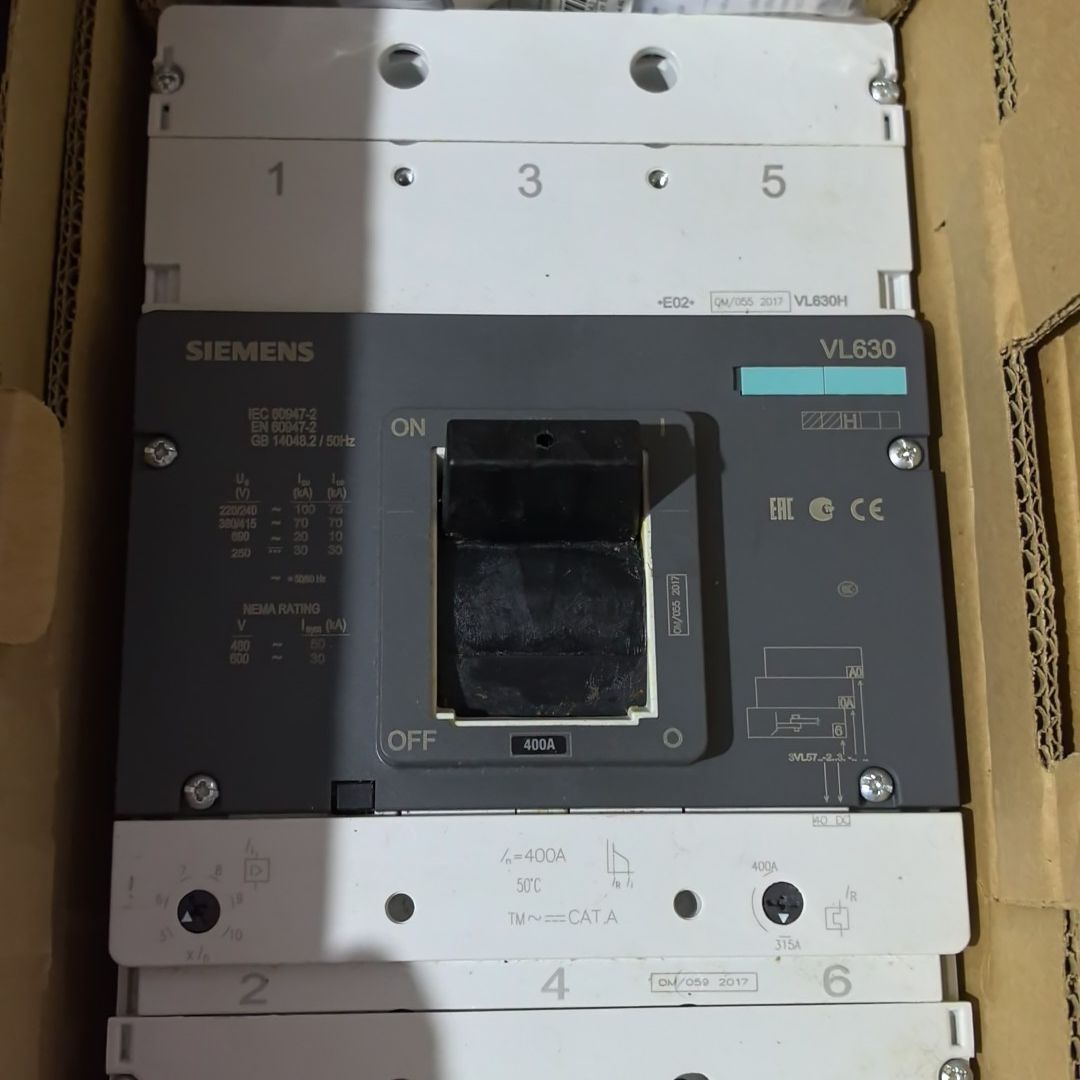VL630H断路器3VL5740-2DC36-0AA