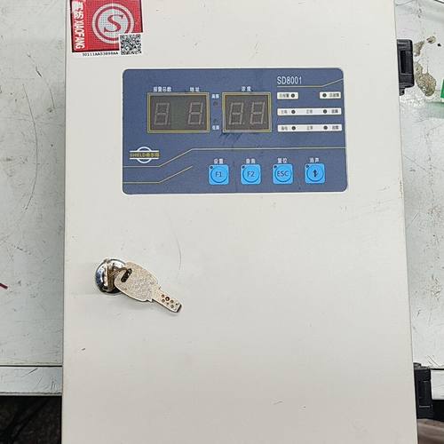 拆机可燃气体报警控制器 型号SD8001 成色如图 有需要老
