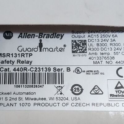 AB  罗克韦尔安全继电器 MSR131RTP  正