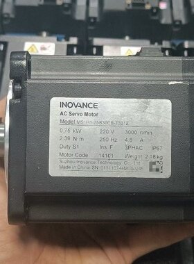 汇川 伺服电机 MS1H1-75B30CB-T331Z如