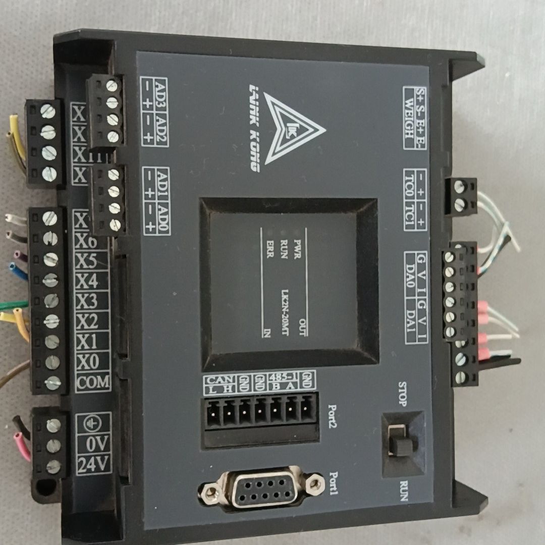 领控PLC LK2N-20MT 实物拍摄 成色漂亮 功能正常