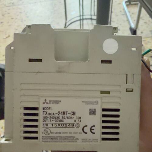 PLC FX3GA-24MT-CM 拆机件 输入10