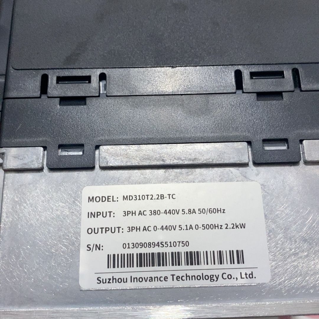 汇川变频器：MD310T2.2B-TC