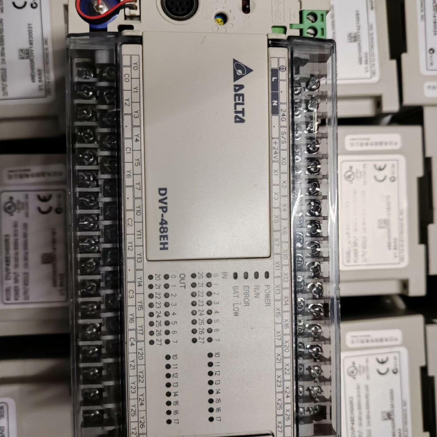 台达PLC DVP48EH00R3 实图拍摄 功能正常 22