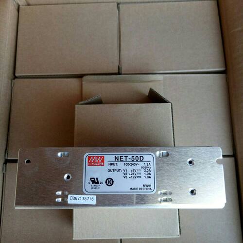 明纬开关电源NET-50D三组输出工业开关电源5