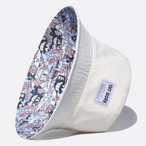 双面可戴渔夫帽男女款轻薄防晒帽