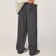 男夏季 街头百搭宽松直筒裤 冰丝西裤 慵懒风坠感阔腿裤 纯色休闲长裤