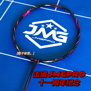 击破十一周年11周年羽毛球拍速度进攻拍5.8mm中管高弹全碳素