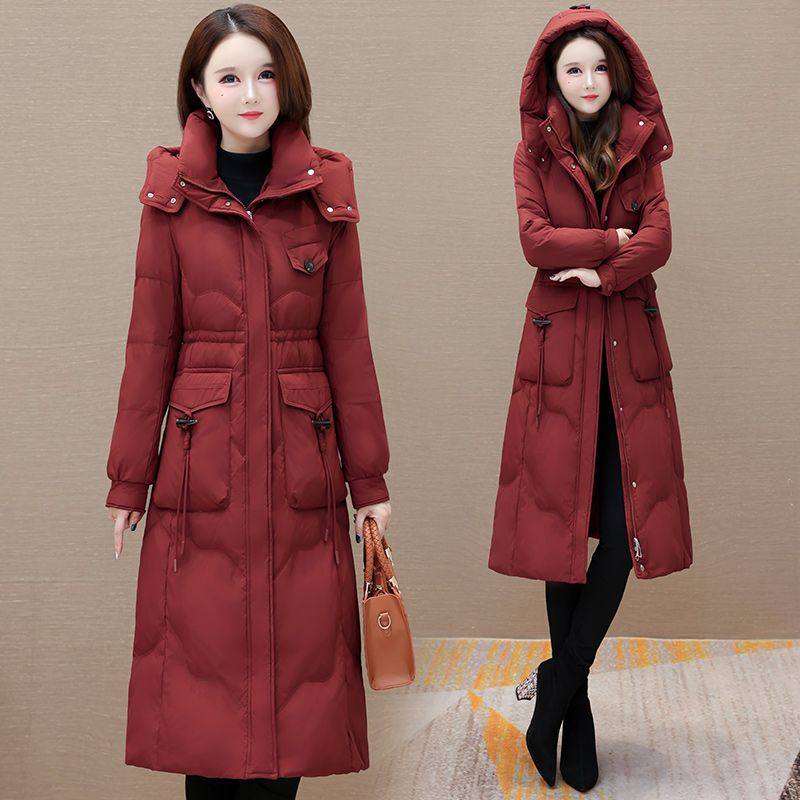 长款羽绒棉服冬季2025加厚新款大码棉袄洋气修身时尚保暖棉衣外套,女装/女士精品,棉衣/棉服,淘宝优惠券,粉丝福利购,淘宝优惠卷